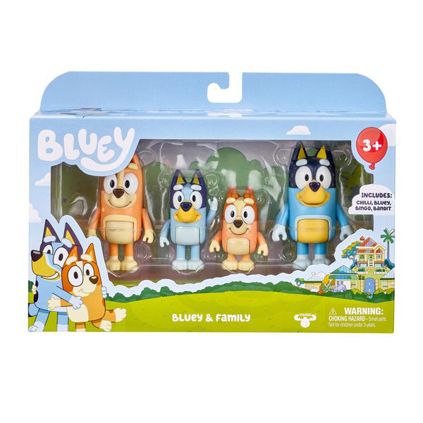 Bluey Family 4 Pack Assortment | Trinidad and Tobago — Fan Zone