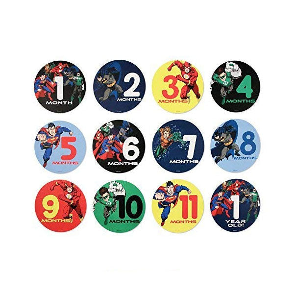 Justice League Milestone Monthly Sticker Set
