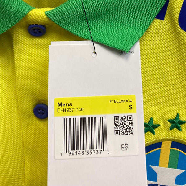 Brazil Nike Yellow 22/23 Polo