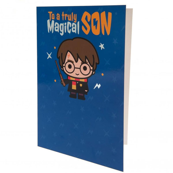 Harry Potter Birthday Truly Magical Card - Son