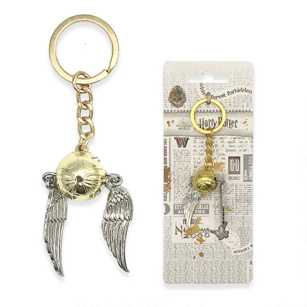 Harry Potter Golden Snitch 3D Keychain