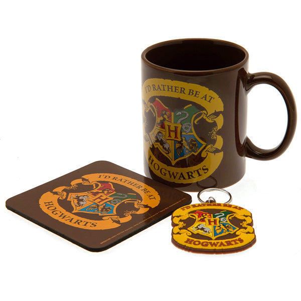 Harry Potter Mug & Coaster Hogwarts Set