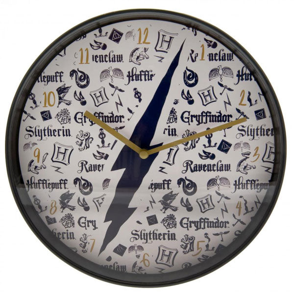 Harry Potter Infographic Wall Clock