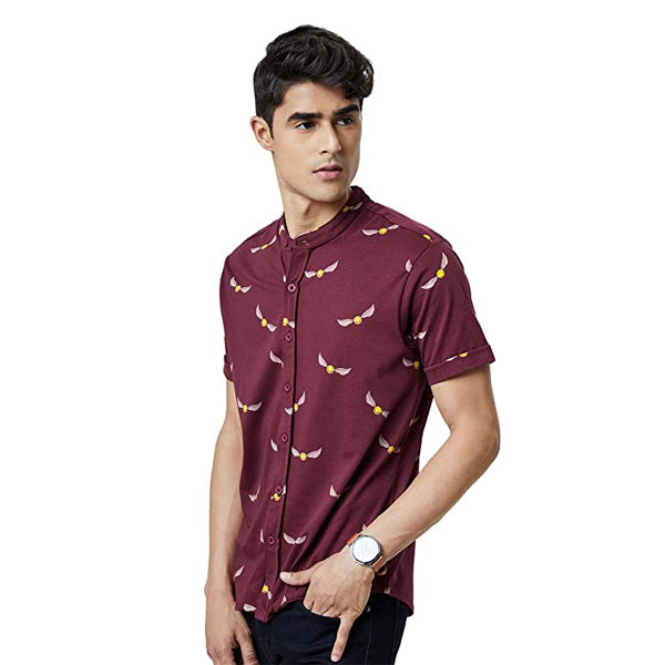 Harry Potter Snitch Pattern Shirt