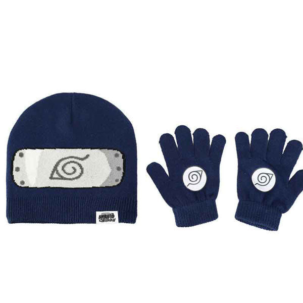 Naruto Beanie and Glove Set