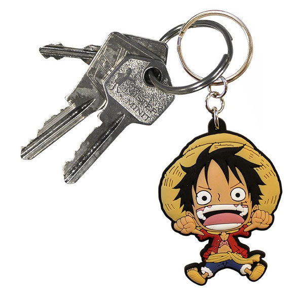 One Piece Luffy Straw Hat Keychain
