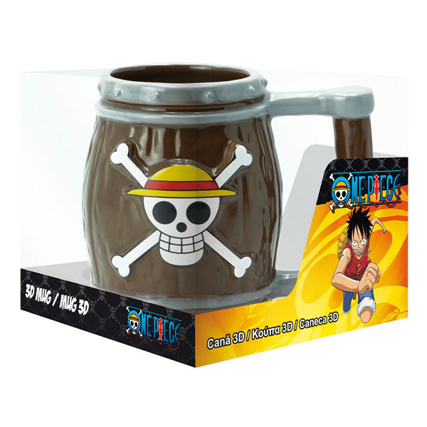 One Piece 3D Straw Hat Mug