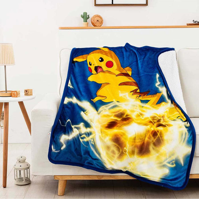 Pokemon Pikachu Sherpa Blanket