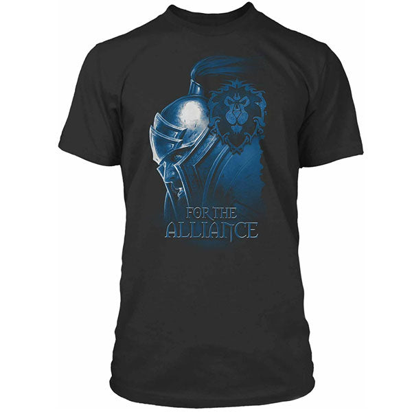 World of Warcraft - Alliance Face Premium Tshirt