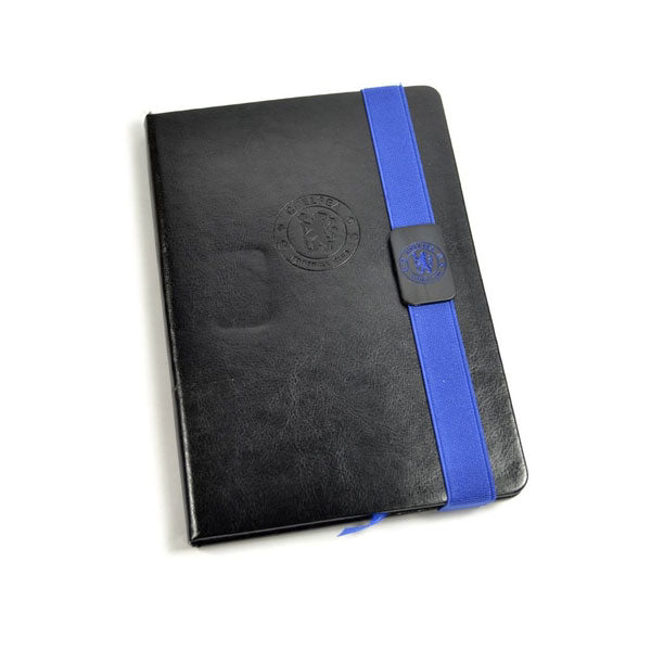 Chelsea FC - Premium Notebook (A5) & Ballpoint Pen - Official Merchandise -  Gift for Football Fans