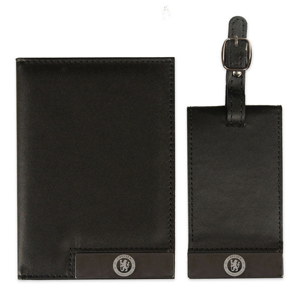Chelsea FC Passport Wallet and Luggage Tag Set